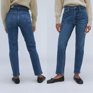 Everlane The ’90s Cheeky® Jean Blue Straight Leg Size 30 NWOT